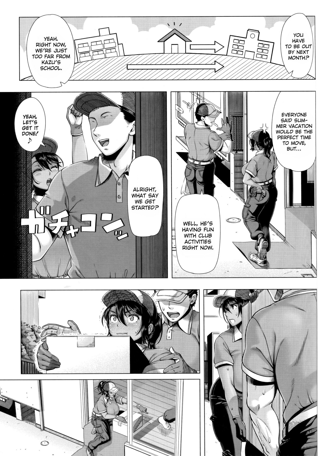 Hentai Manga Comic-First Time With Someone Else's Wife-Read-72